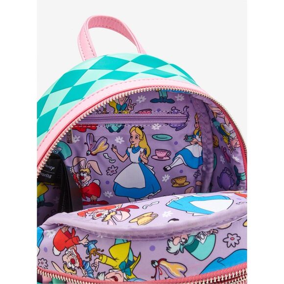 Loungefly Disney Alice in Wonderland Tea Cup Mini Backpack